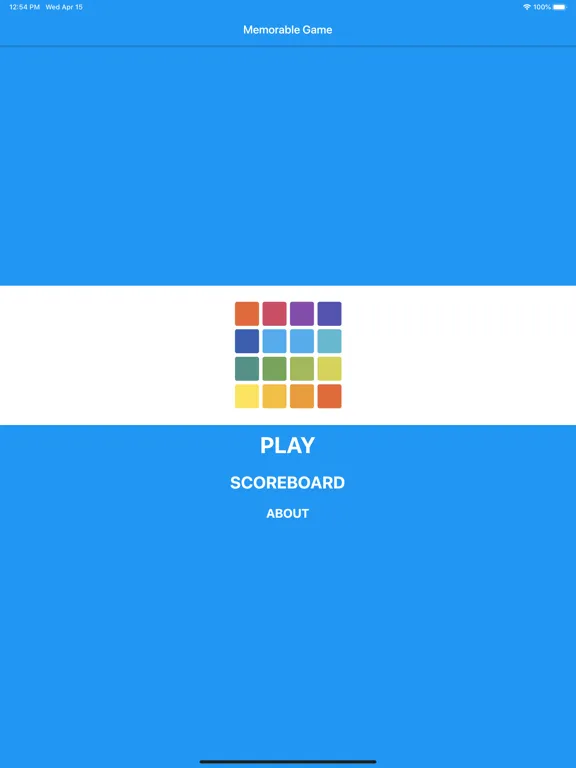 صور Memorable Game iPad 