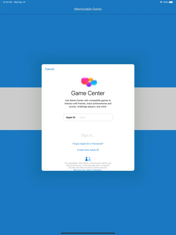 صور Memorable Game iPad 