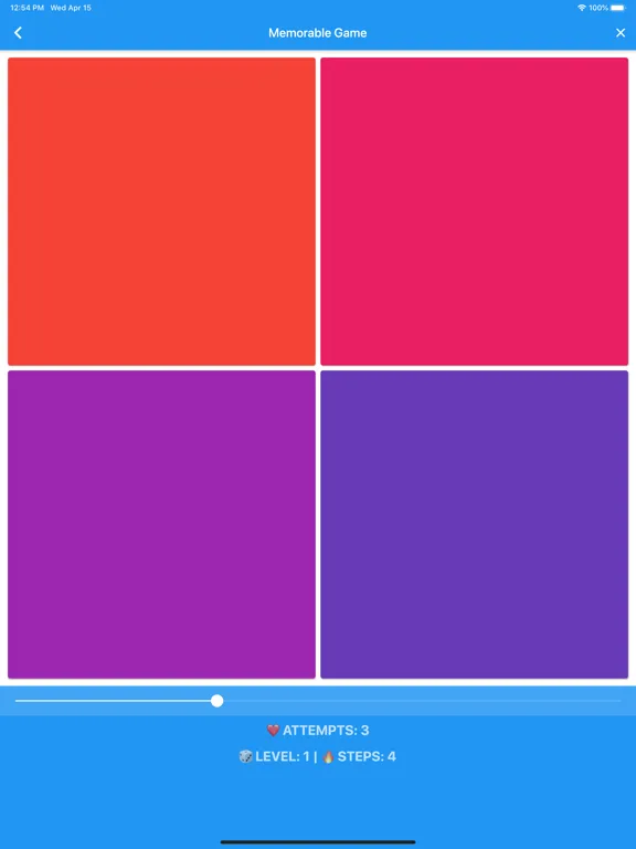 صور Memorable Game iPad 