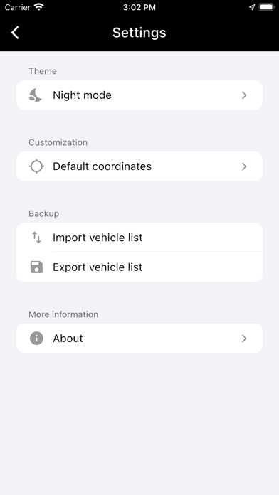 Capturas de pantalla de MultiVehicle Finder