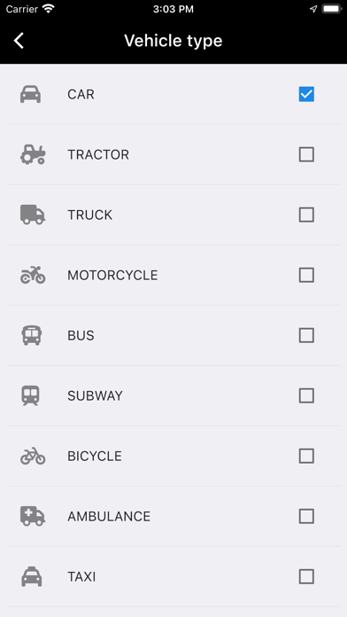 Capturas de pantalla de MultiVehicle Finder