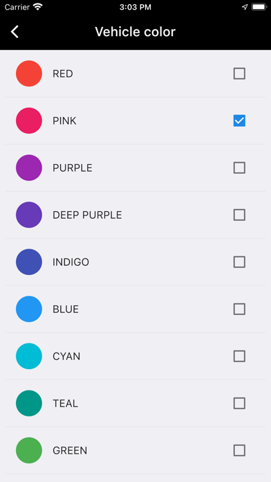 Capturas de pantalla de MultiVehicle Finder