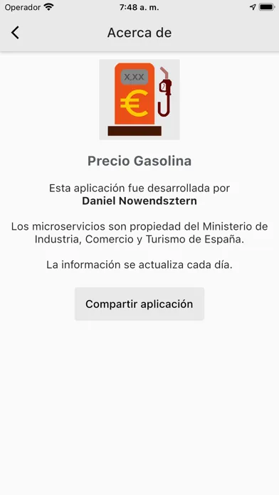 Spain Gas Price स्क्रीनशॉट