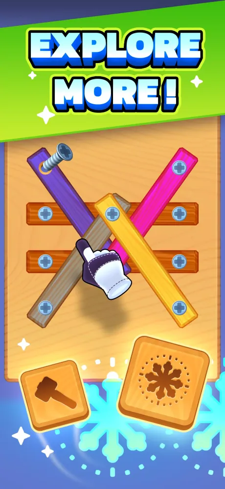 Screw Wood Screenshots