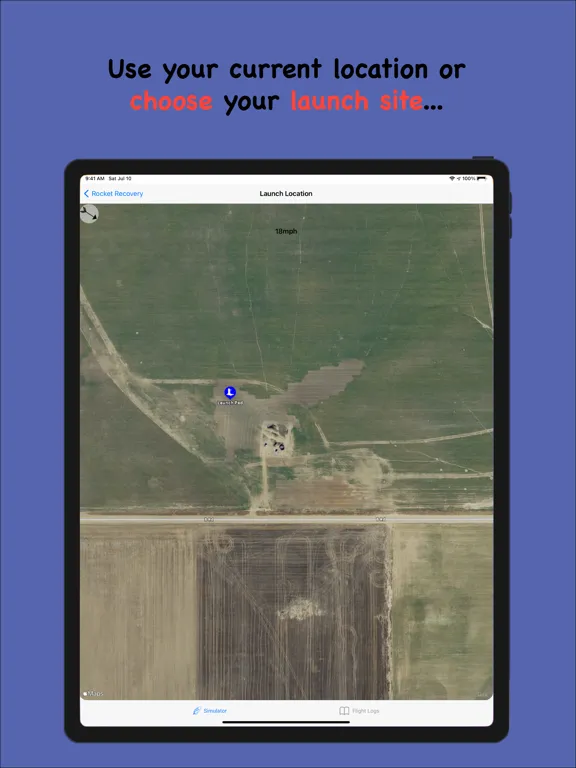 Rocket Recovery iPad  Screenshots