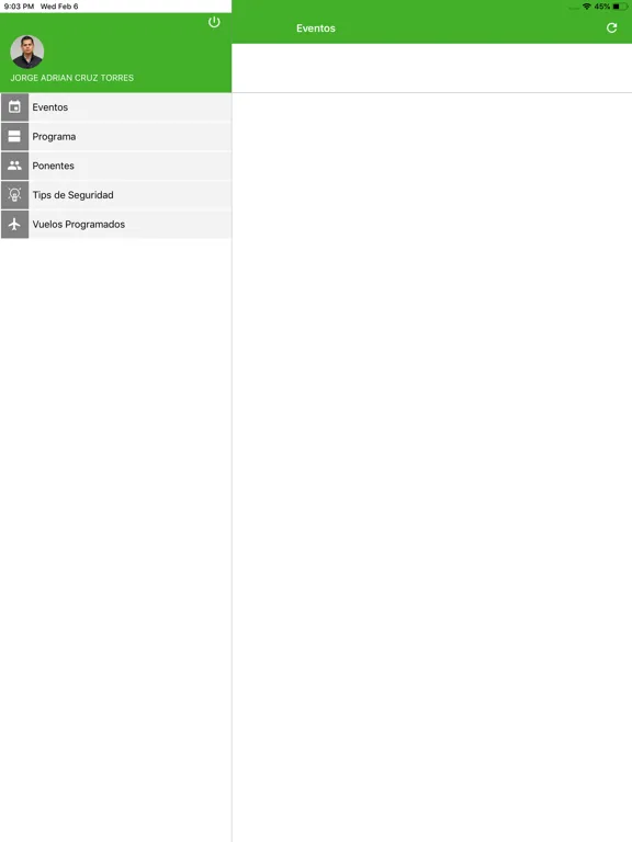 Скриншоты AlEn Eventos iPad 