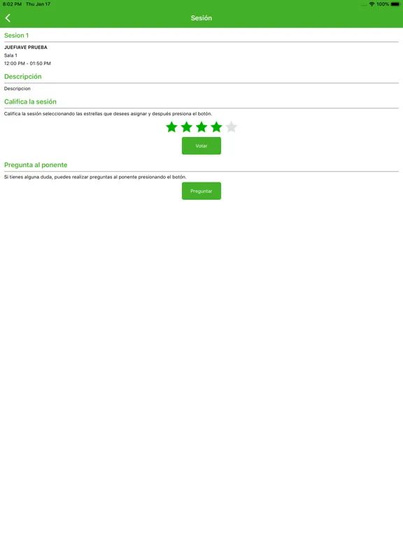 Скриншоты AlEn Eventos iPad 