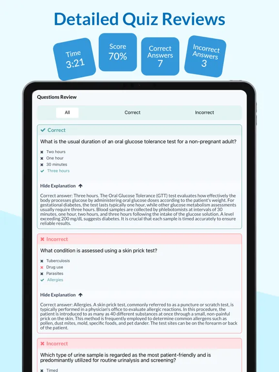 Medical CPT CPC CCMA Exam Prep iPad  Screenshots