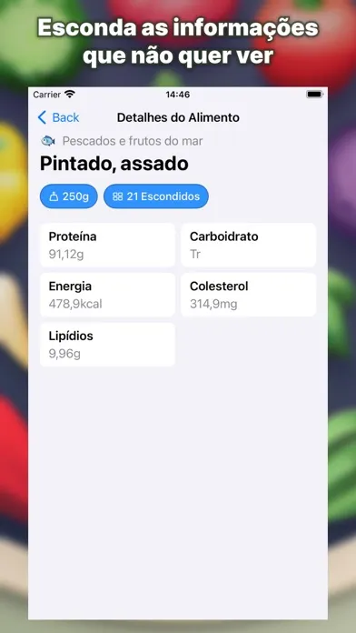 Alimentos سکرین شاٹس