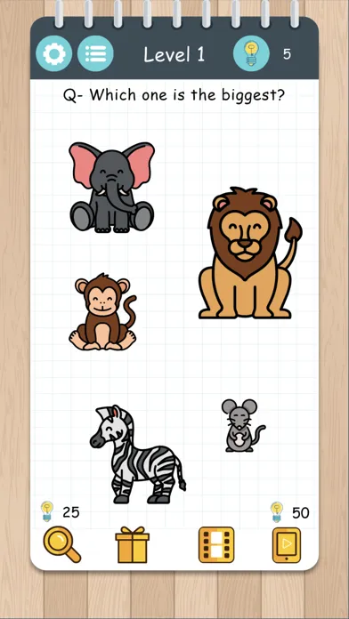 Brain Test: Brainy Puzzles 스크린샷