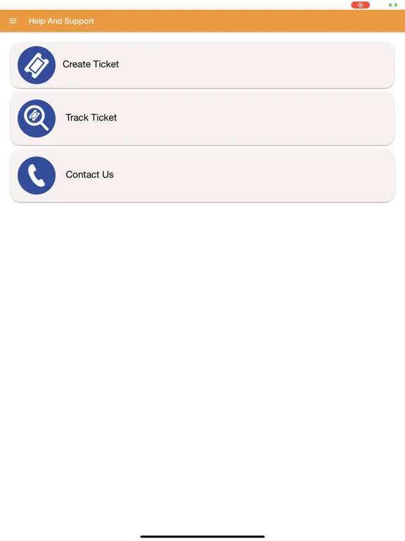 Tangkapan layar ENet E-Care iPad 