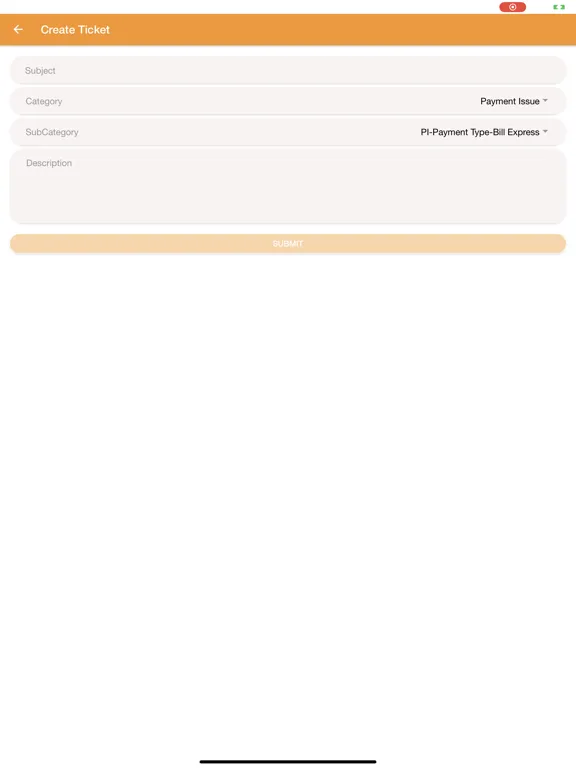 Tangkapan layar ENet E-Care iPad 