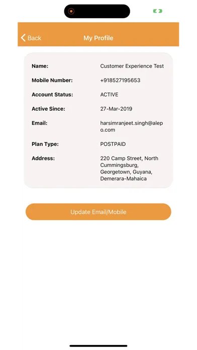 Tangkapan layar ENet E-Care
