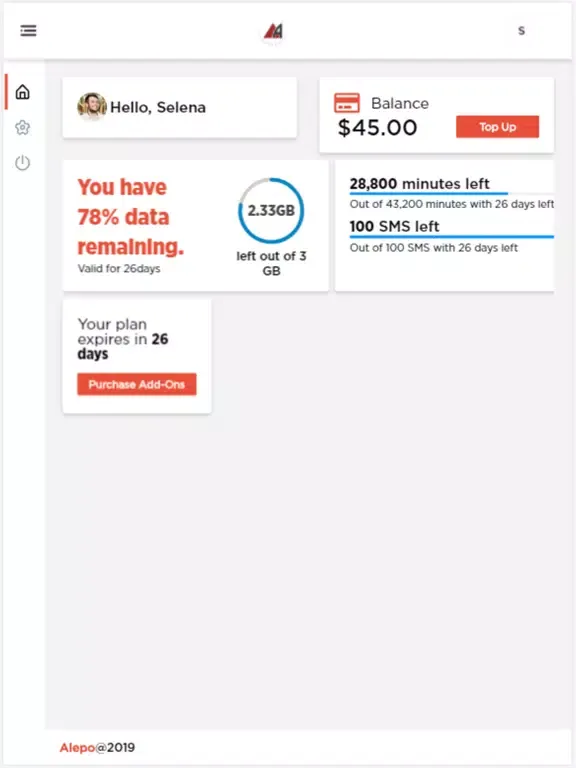 Zrzuty ekranu Alepo Selfcare Mobile App iPad 