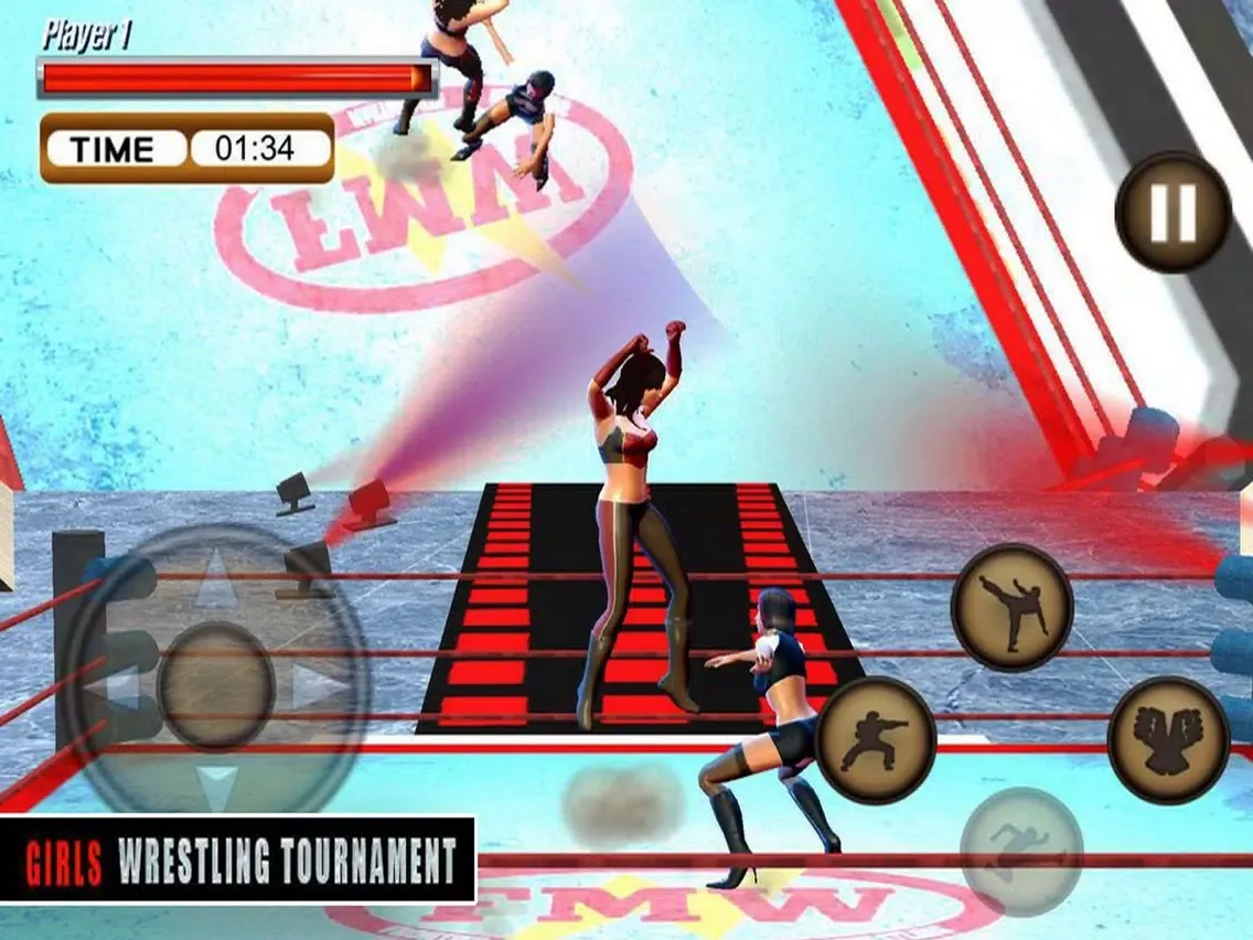 Legend Women wrestling iPad 应用截图