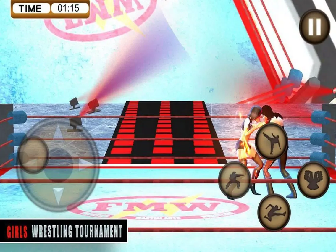 Legend Women wrestling iPad 应用截图