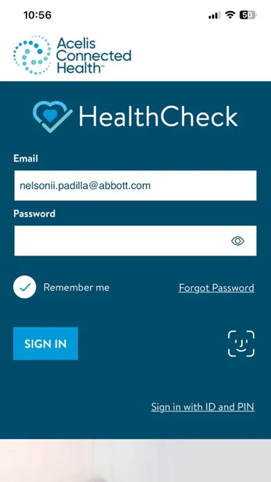 ACH HealthCheck スクリーンショット