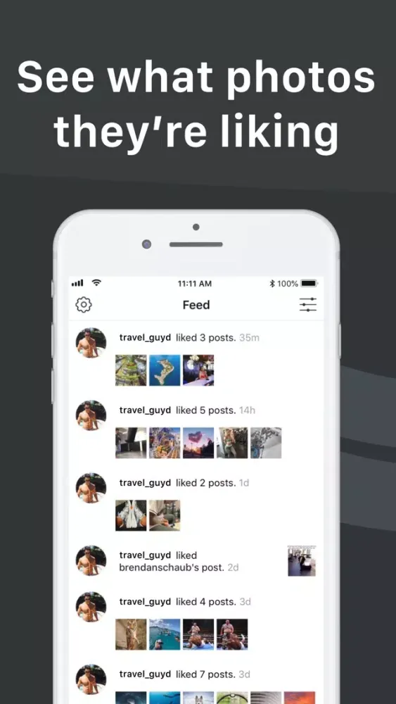 Ảnh chụp màn hình của Tender: IG Follower Tracker