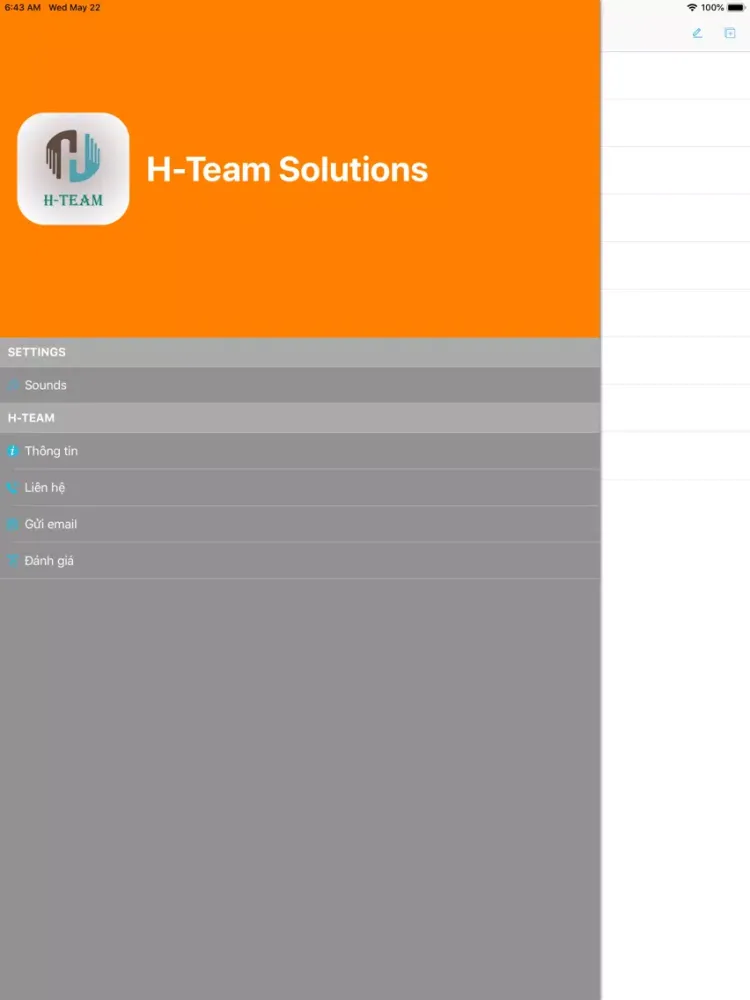 Thông Báo Sự Kiện iPad 应用截图