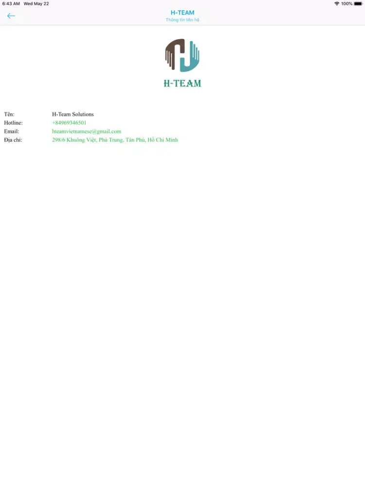 Thông Báo Sự Kiện iPad 应用截图