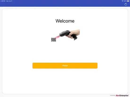 AlertEnterprise Kiosk iPad  سکرین شاٹس