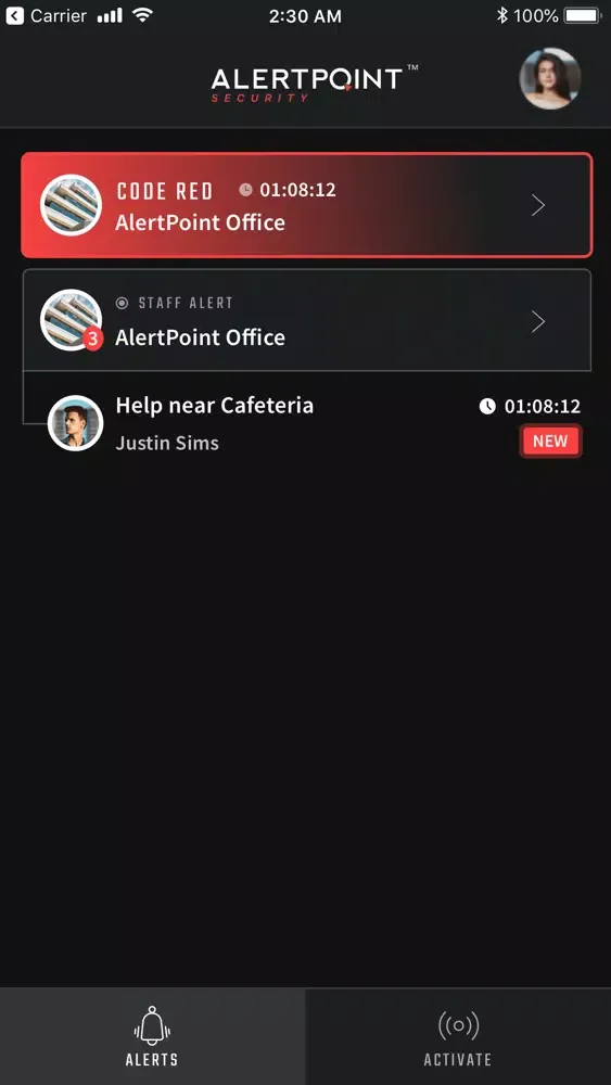 ALERTPOINT SECURITY Ekran Görüntüleri