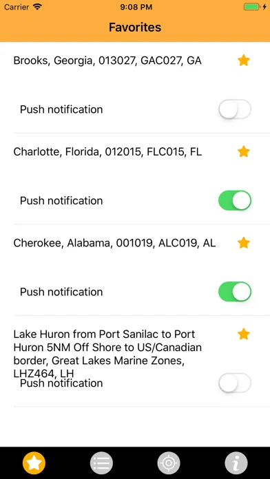 NOAA Alerts Weather PRO应用截图