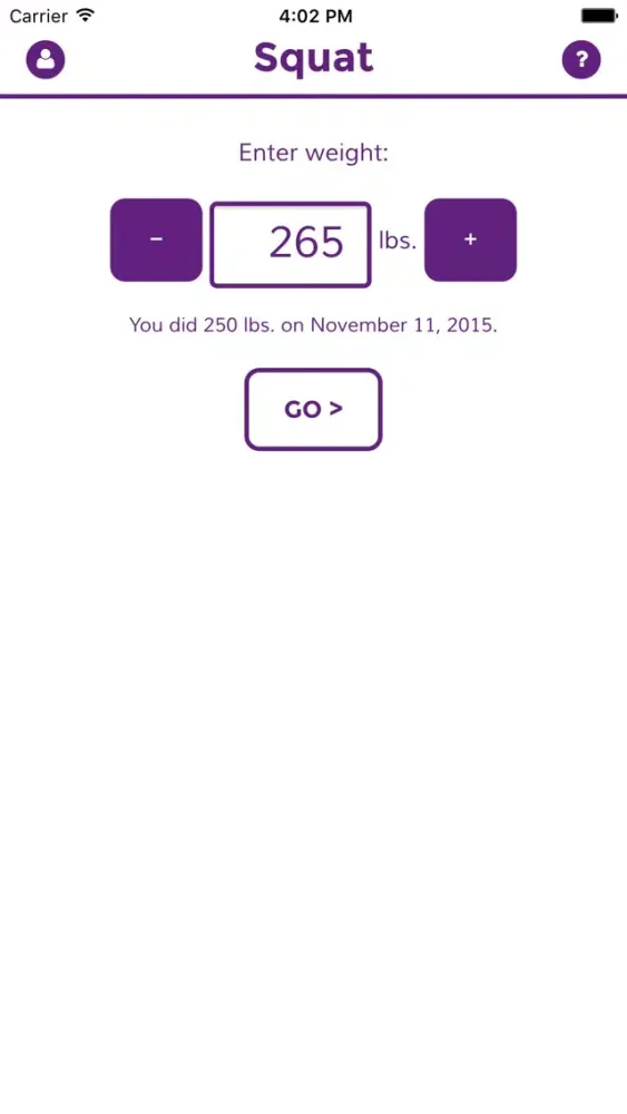 Workout Calc - Starting Strength Weight Lifting Warmup Calculator স্ক্রিনশট