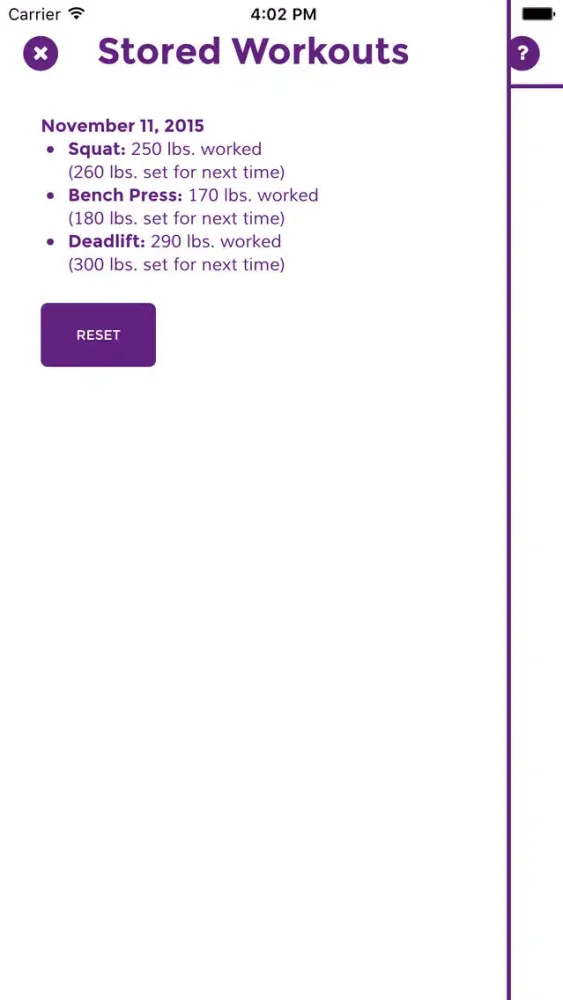Workout Calc - Starting Strength Weight Lifting Warmup Calculator স্ক্রিনশট