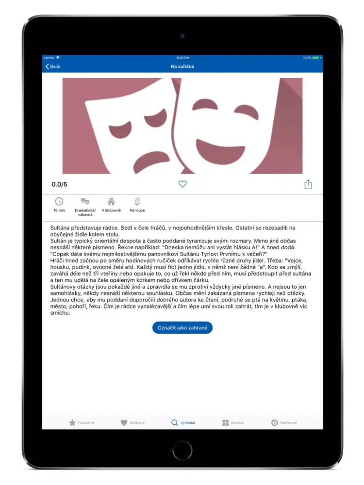 Rádcoherník iPad  स्क्रीनशॉट