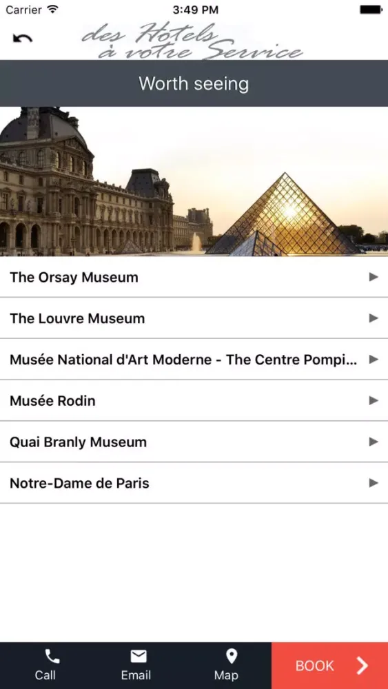 Ảnh chụp màn hình của Escapade Parisienne