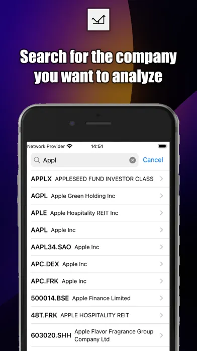 Stocks Fair Value Screenshots