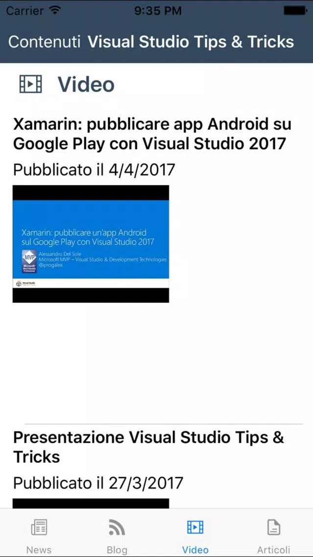 Tangkapan layar Visual Studio Tips and Tricks