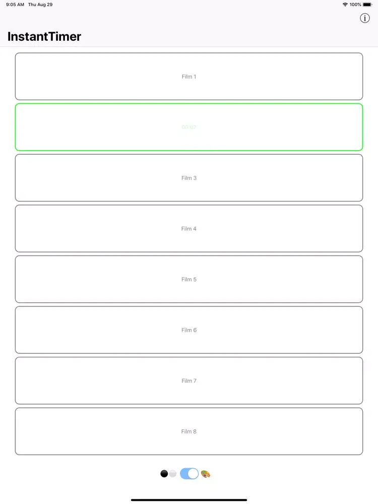InstanTimer: Instant Photos iPad  স্ক্রিনশট
