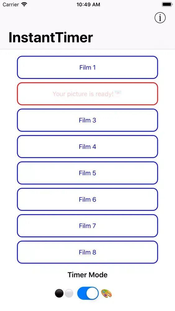 InstanTimer: Instant Photos স্ক্রিনশট