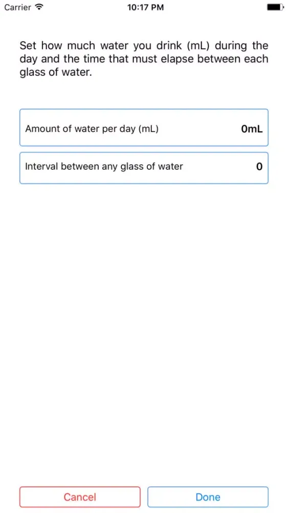 Ảnh chụp màn hình của Timer H2O water remind & track