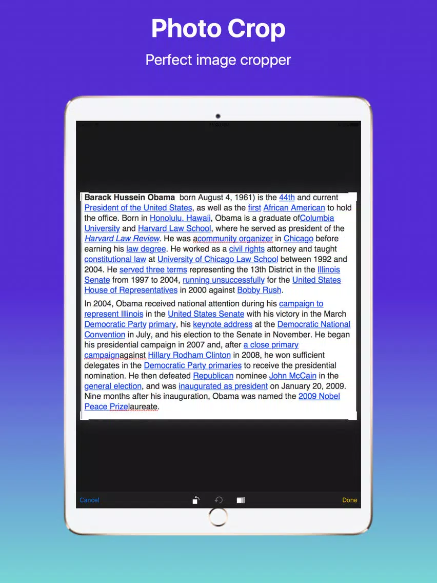 Bengali Image to Text and PDF Maker Pro iPad  स्क्रीनशॉट