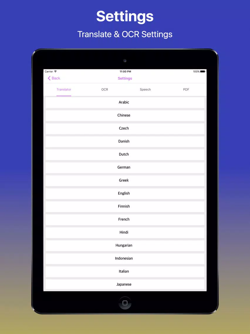 Bengali Image to Text and PDF Maker Pro iPad  स्क्रीनशॉट