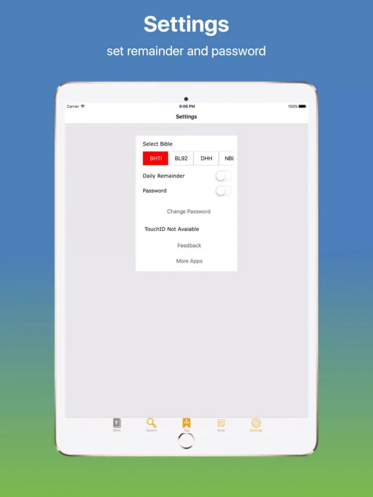 Скриншоты Spanish Bible and Easy Search Bible word Free iPad 