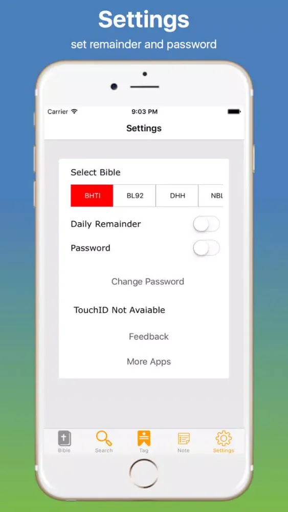 Скриншоты Spanish Bible and Easy Search Bible word Free