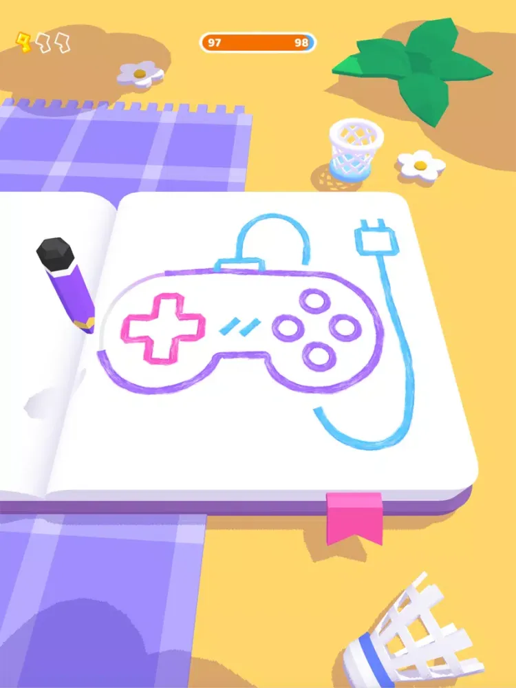 Draw Around! iPad Ekran Görüntüleri