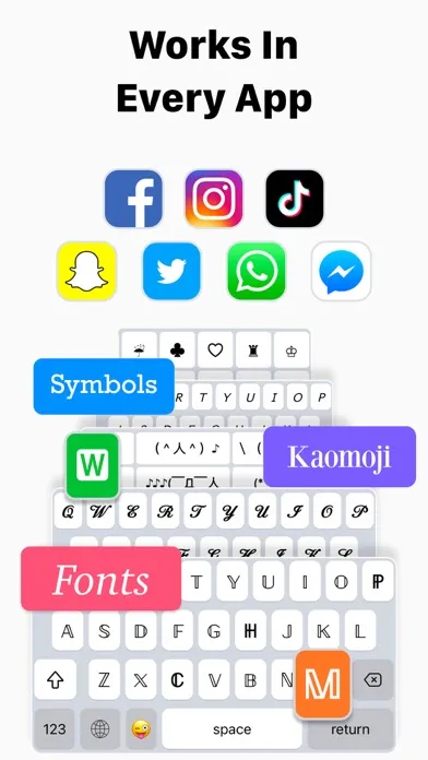 Keyboard Fonts & Emoji Maker स्क्रीनशॉट