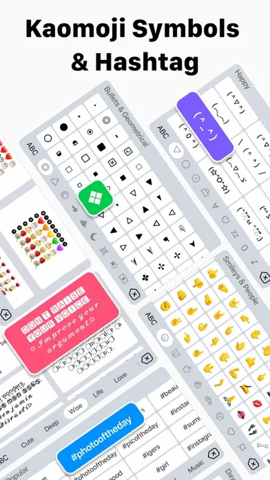Keyboard Fonts & Emoji Maker स्क्रीनशॉट