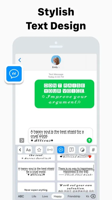 Keyboard Fonts & Emoji Maker स्क्रीनशॉट