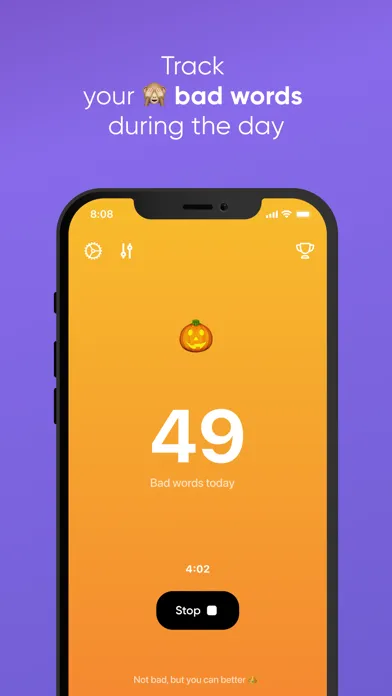 Скриншоты Swear Counter Bad Words Filter