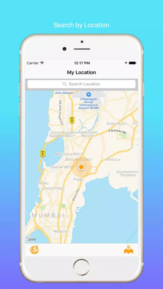 Search Nearby Location スクリーンショット