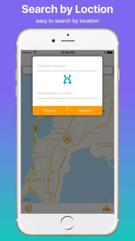 Search Nearby Location スクリーンショット