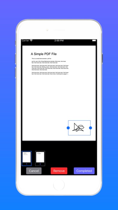 Capturas de pantalla de Digital Signature Pro