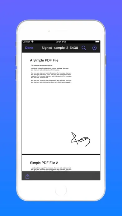 Digital Signature Pro 스크린샷
