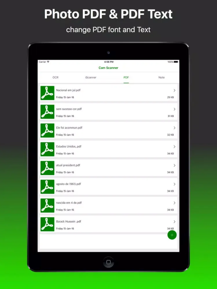 Portuguese OCR Scanner and Translator Pro iPad  سکرین شاٹس